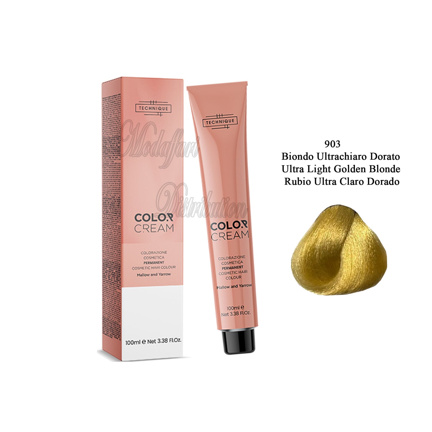 Crema colorante per capelli Color Cream Technique 100ml