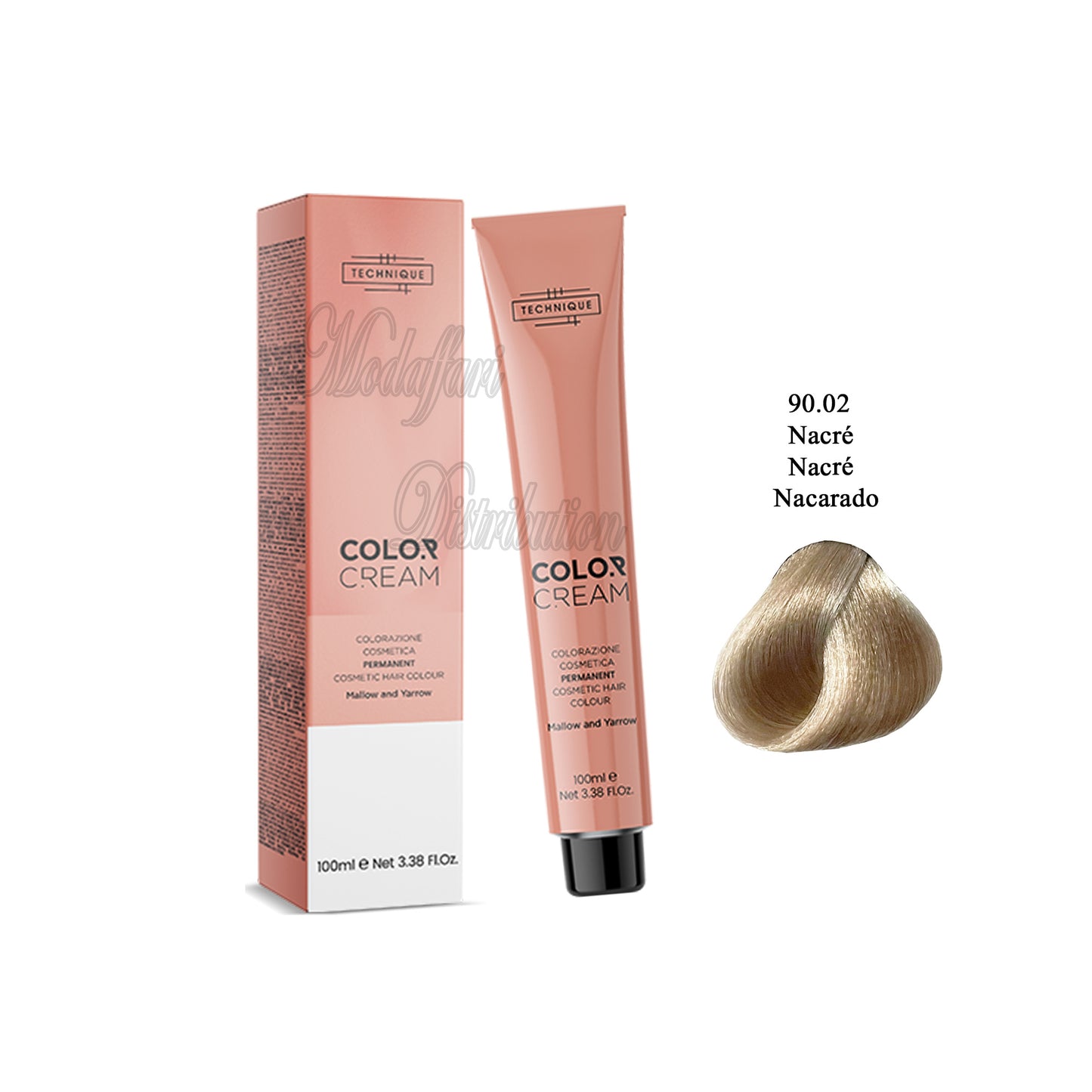 Crema colorante per capelli Color Cream Technique 100ml