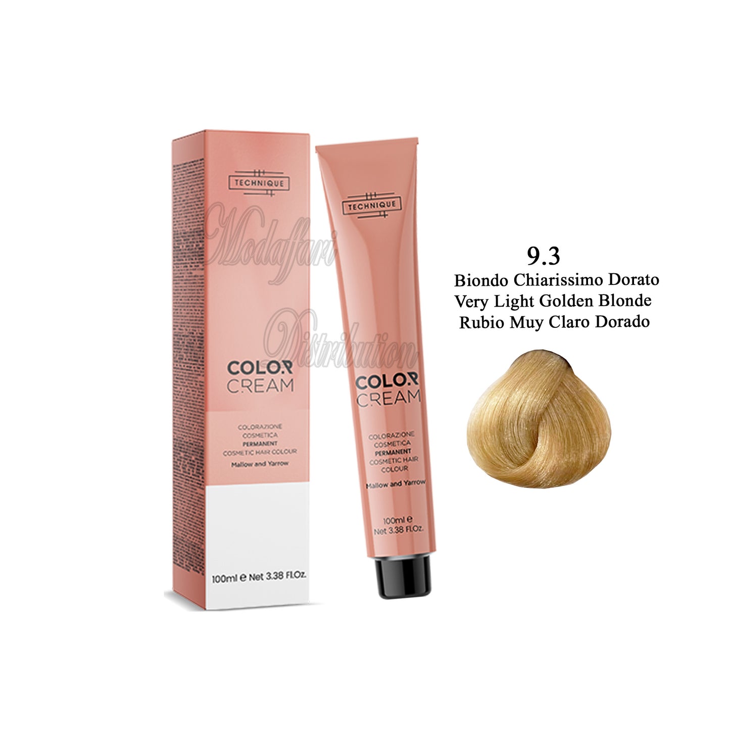 Crema colorante per capelli Color Cream Technique 100ml