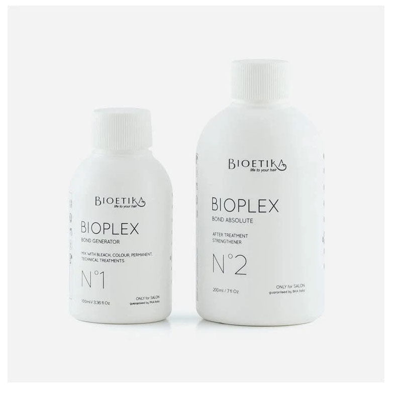Trattamento di ricostruzione per capelli BIOPLEX Kit N° 1 + N° 2 Bioetika