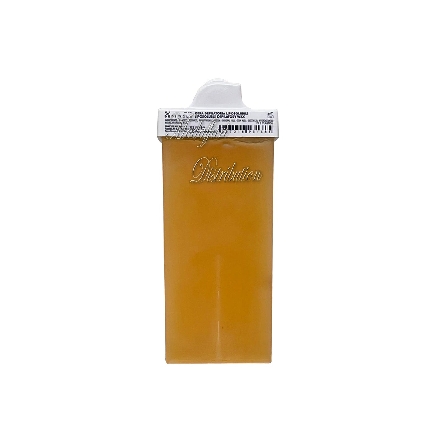 Cera Depilatoria Liposolubile Miele Rullo Baffetto 6 ricariche da 100ml Depiwell