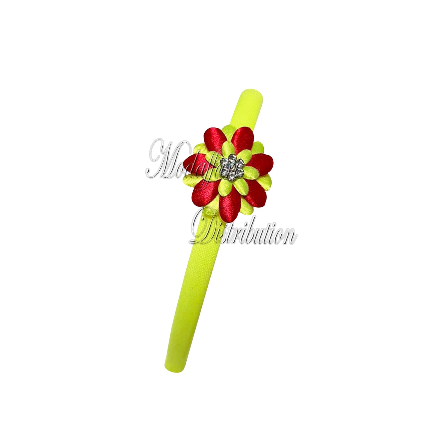 Cerchietto per Capelli con Fiore Colorato, Accessorio Elegante