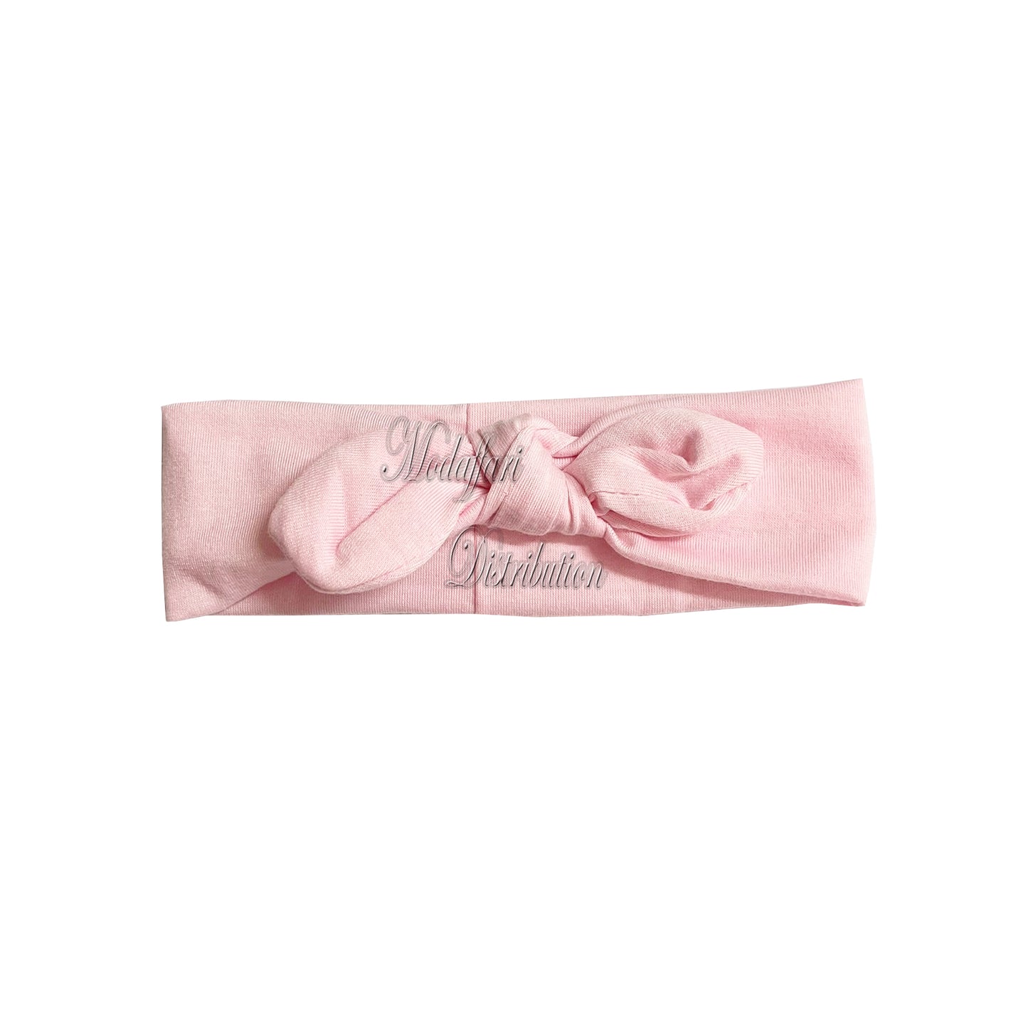 Fasce per Capelli Bambina, Motivo Farfalle e Fiori Colorati, Elastiche con Nodo, Rosa, Bianco e Lilla