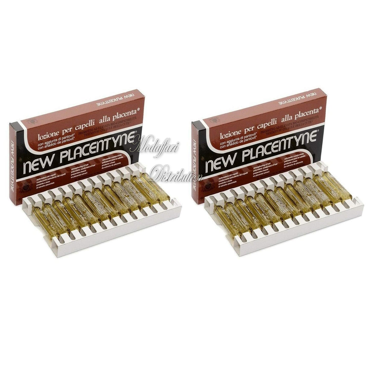 Fiale Anticaduta Alla Placenta New Placentyne Capelli 24 Fiale Ristrutturante Da 10 ML