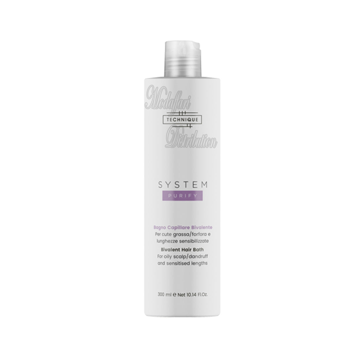 Shampoo System Purify Bivalente antiforfora antigrasso 300 ml Technique