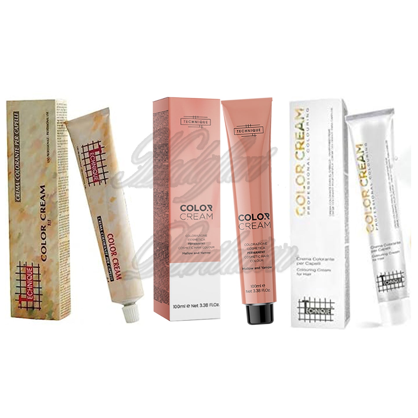 Crema colorante per capelli Color Cream Technique 100ml