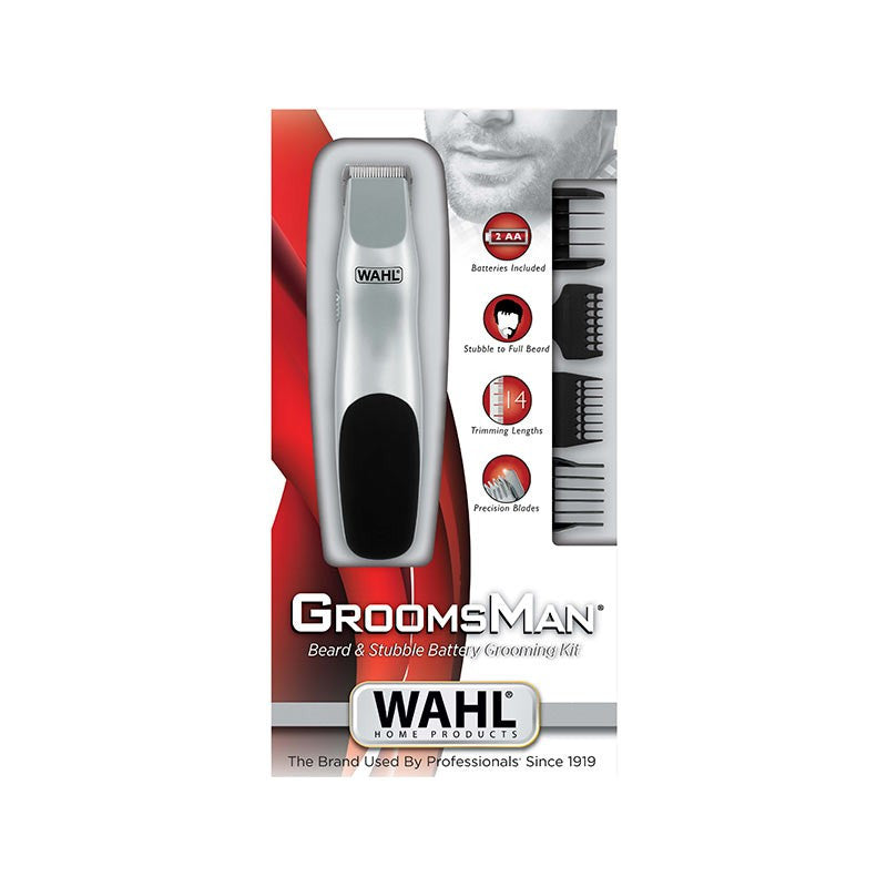 Regolabarba a batterie Wahl Grooms Man Con Kit