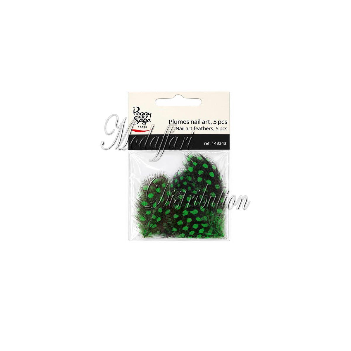 Piume Nail Art 3 Colorazioni diverse Peggy Sage
