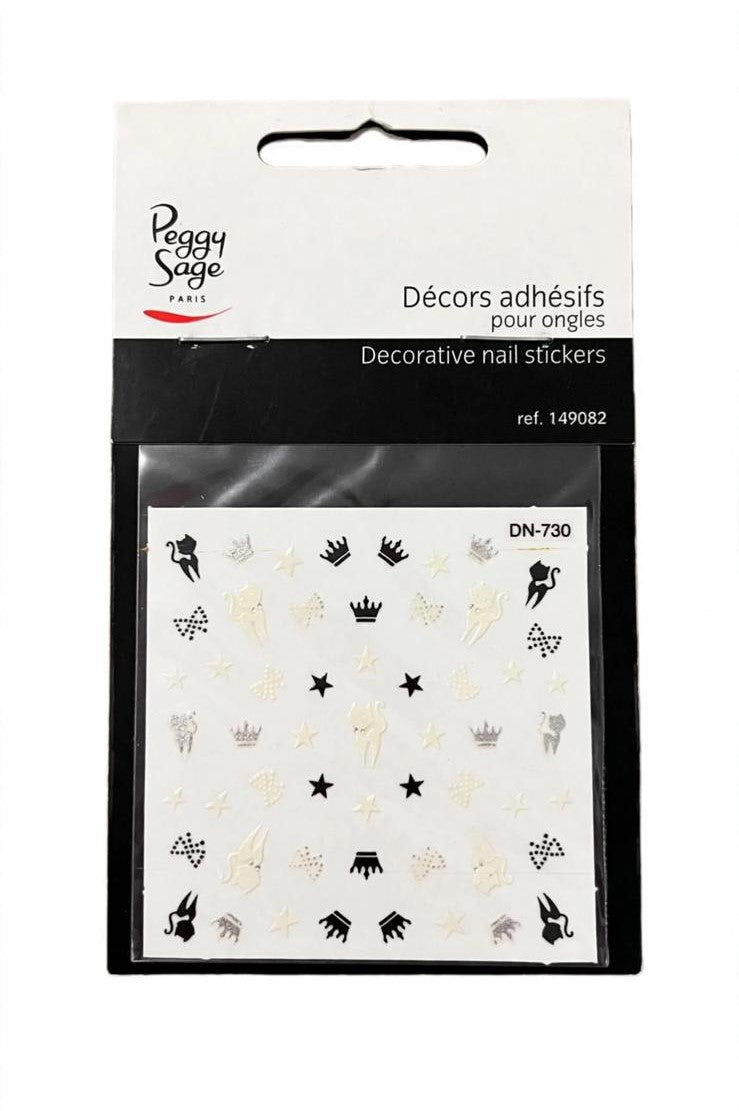 Decorazioni adesive per unghie Peggy sage