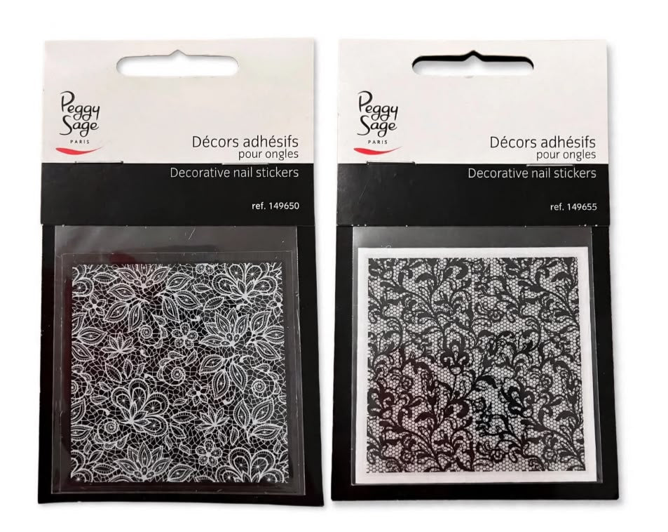 Decorazioni adesive per unghie Peggy sage