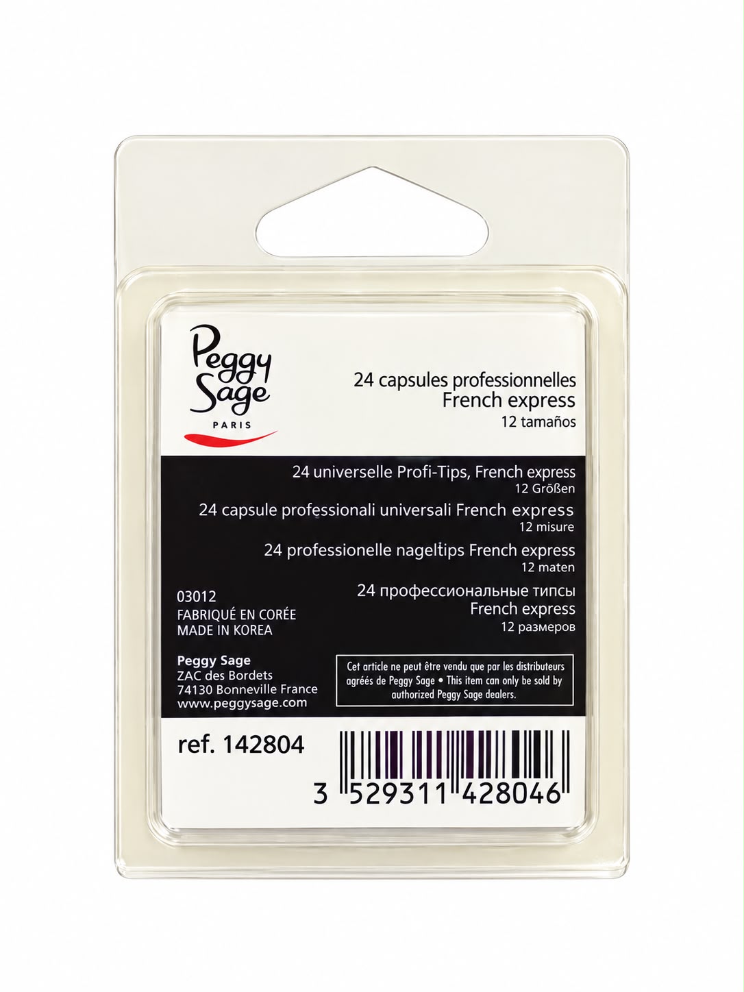 Capsule Professionali 3 confezioni da 24 capsule 142804 hot pink Peggy Sage