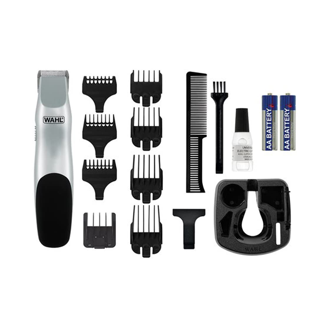 Regolabarba a batterie Wahl Grooms Man Con Kit