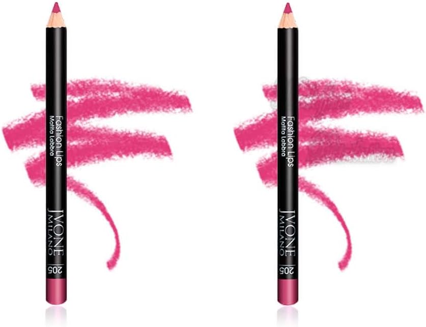 Matita Labbra Jvone Milano Fashion Lips 205 Rosa Intenso 2pz