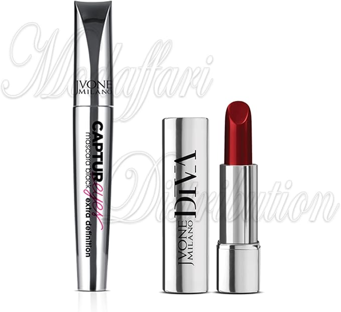 Rossetto Diva + Mascara Extra Definition Jvone Milano
