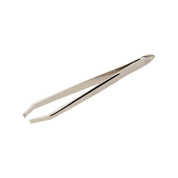 Pinzette Nichelate Soligen 900, Punta Obliqua, 98,5 mm, Confezione da 3 Pezzi