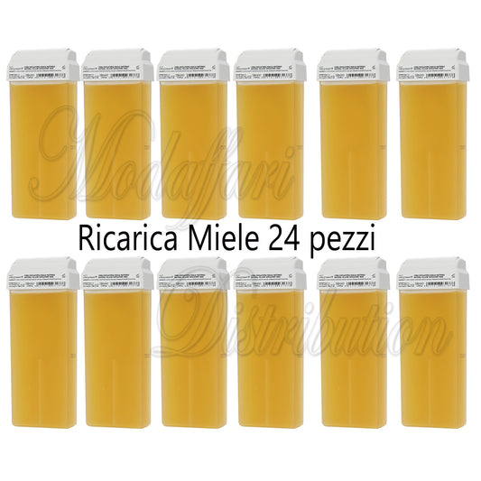 Cera Depilatoria Miele Ricarica 100ml 24pz