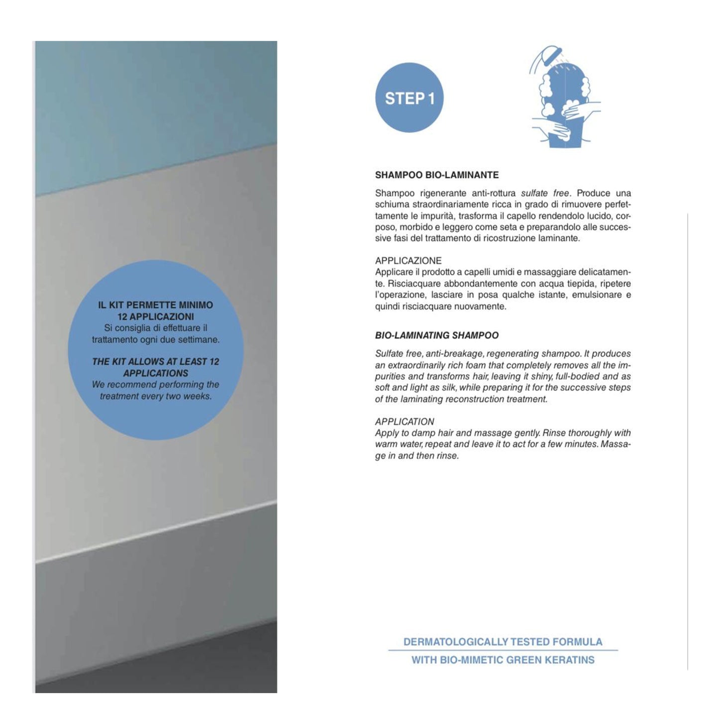 Kit Ricostruzione Bio-laminante per Capelli Synebi Helen  Seward