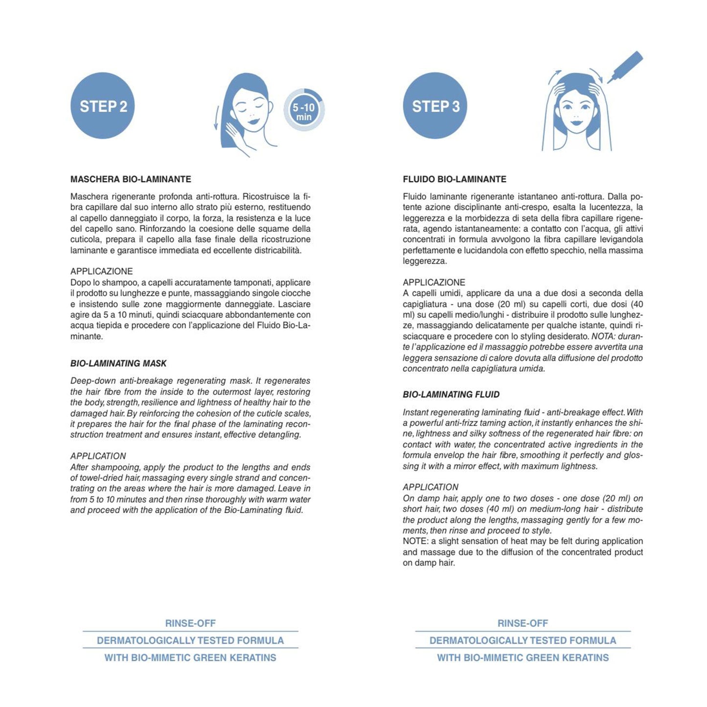 Kit Ricostruzione Bio-laminante per Capelli Synebi Helen  Seward