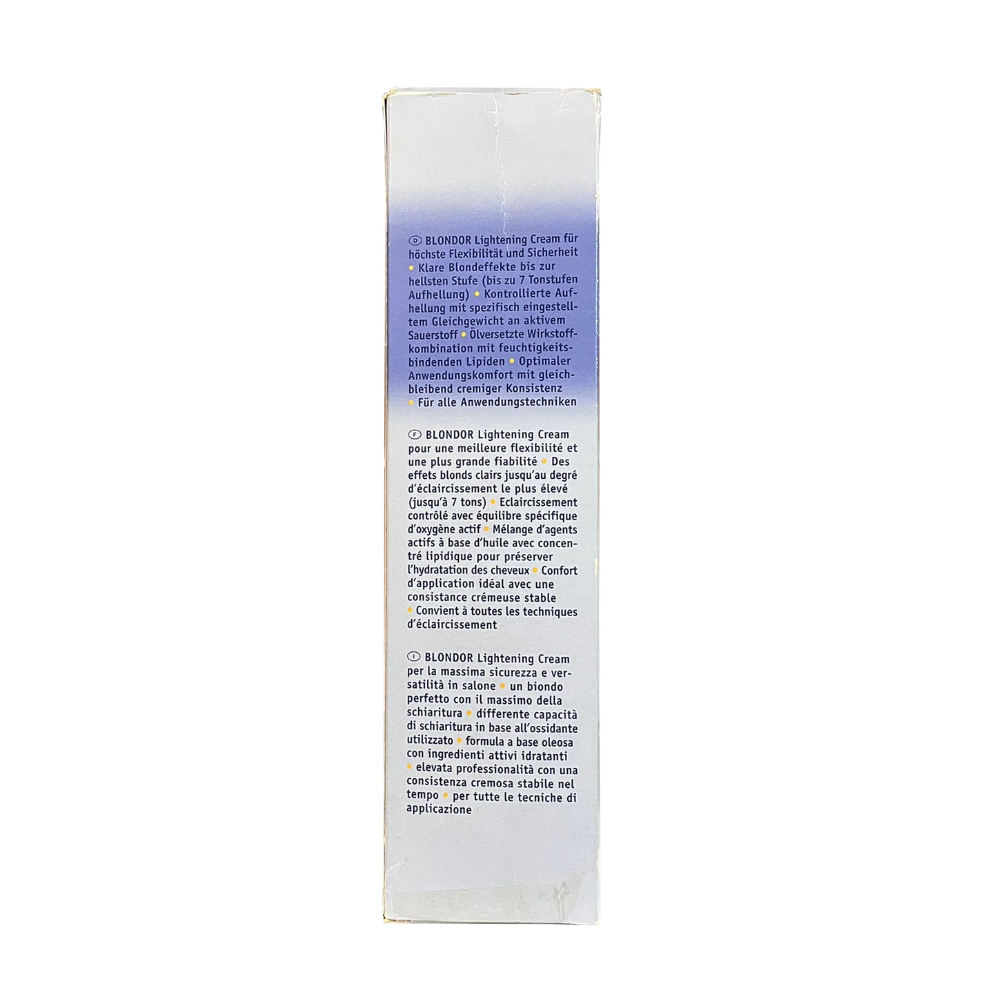 Crema decolorante con estratti di camomilla Blondor Wella 150ml
