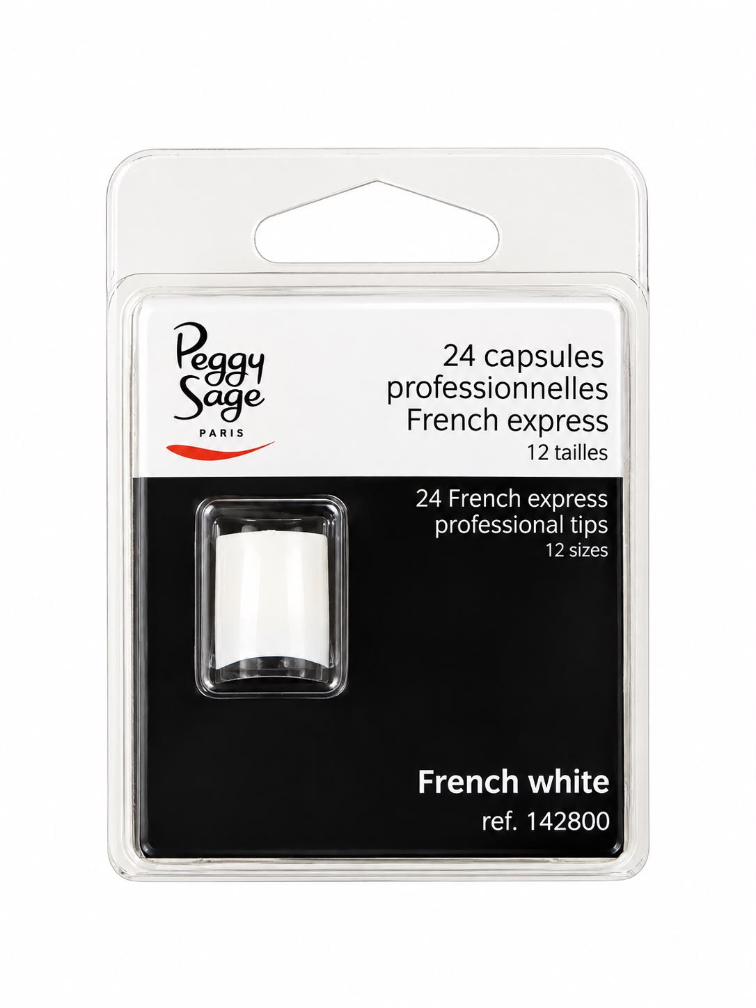 Capsule Professionali  french white 2 confezioni  da 24 pz 142800 Peggy Sage