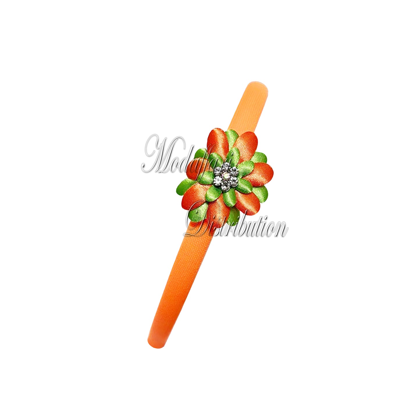 Cerchietto per Capelli con Fiore Colorato, Accessorio Elegante