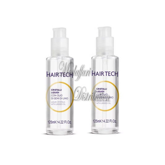 Cristalli Liquidi con Olio di Semi di Lino 125ml 2pz Hair Tech