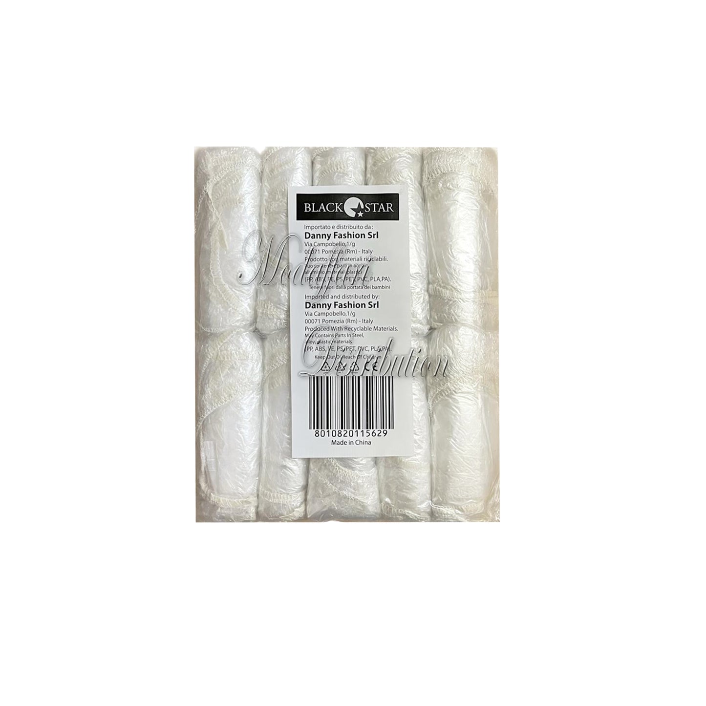 cuffie copritinta monouso black star confezione da 100pz