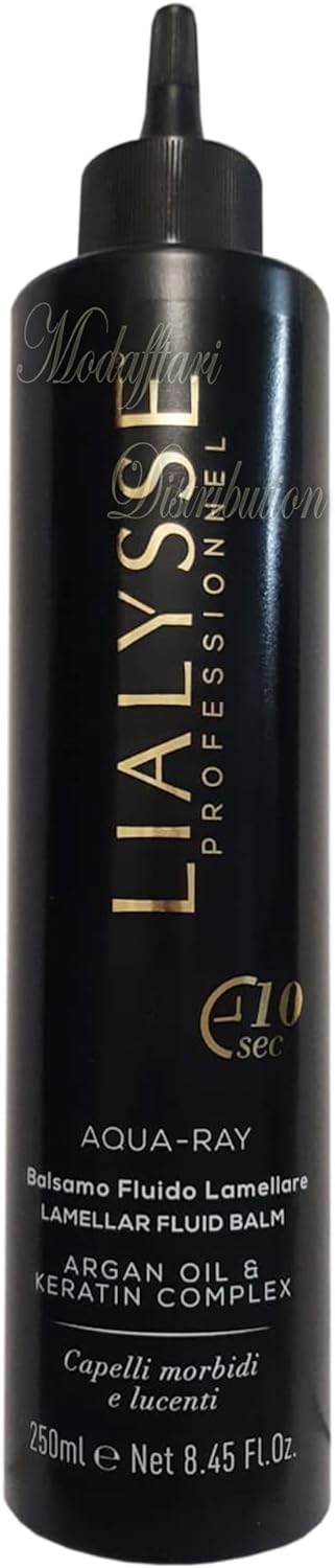 Shamphoo e Balsamo Fluido Lamellare Rigenerante | argan Oil | Keratin Complex 250 ml