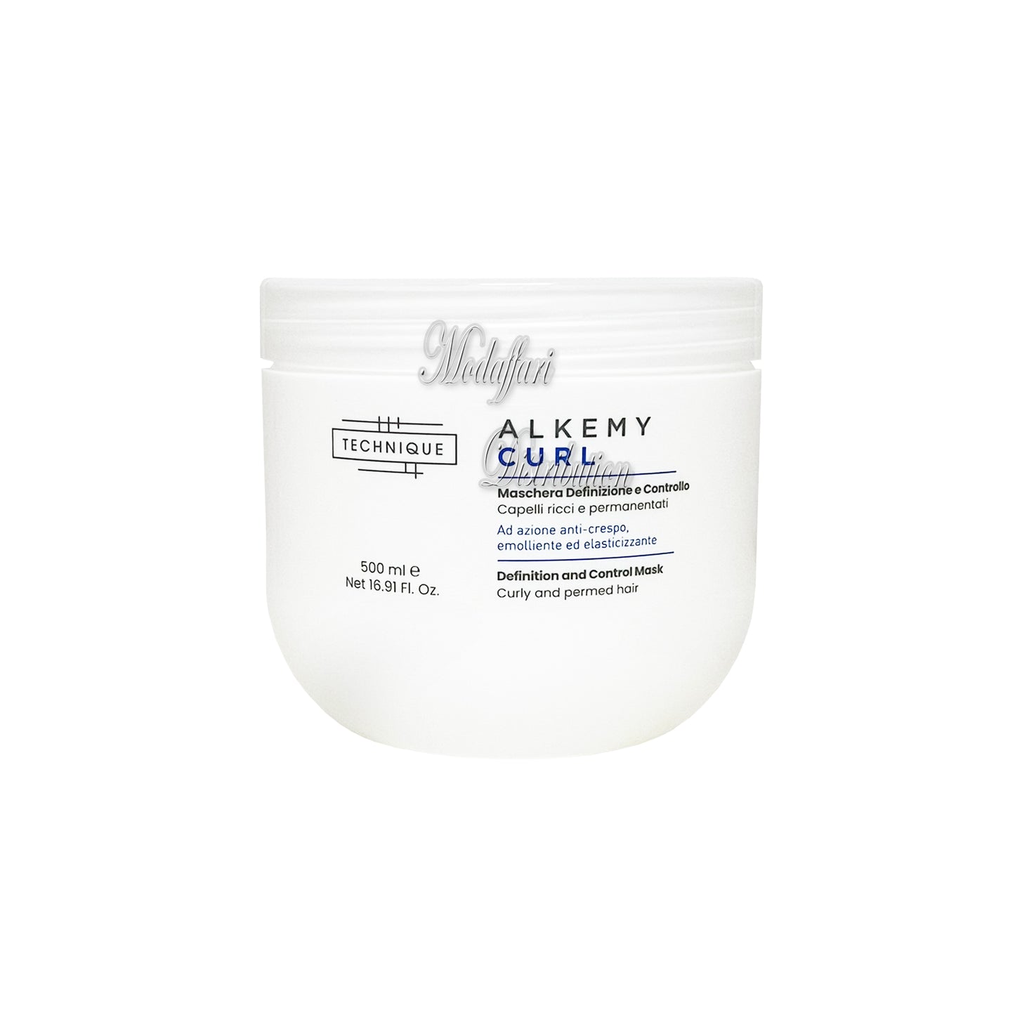 Maschera Crema Definizione Capelli Ricci Technique Alkemy Curl 500 ml