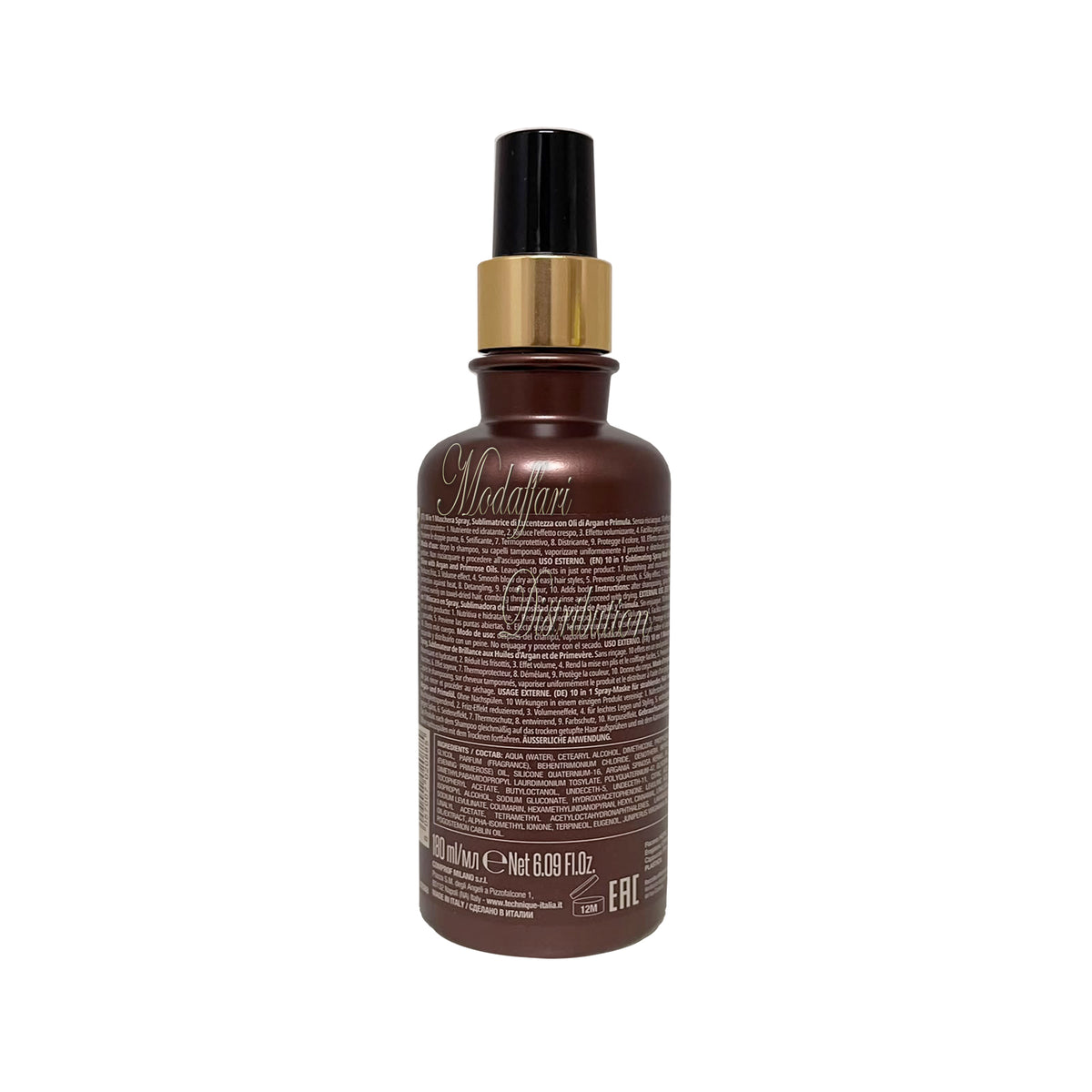 Maschera Spray 10 in 1 Mirylia  Technique