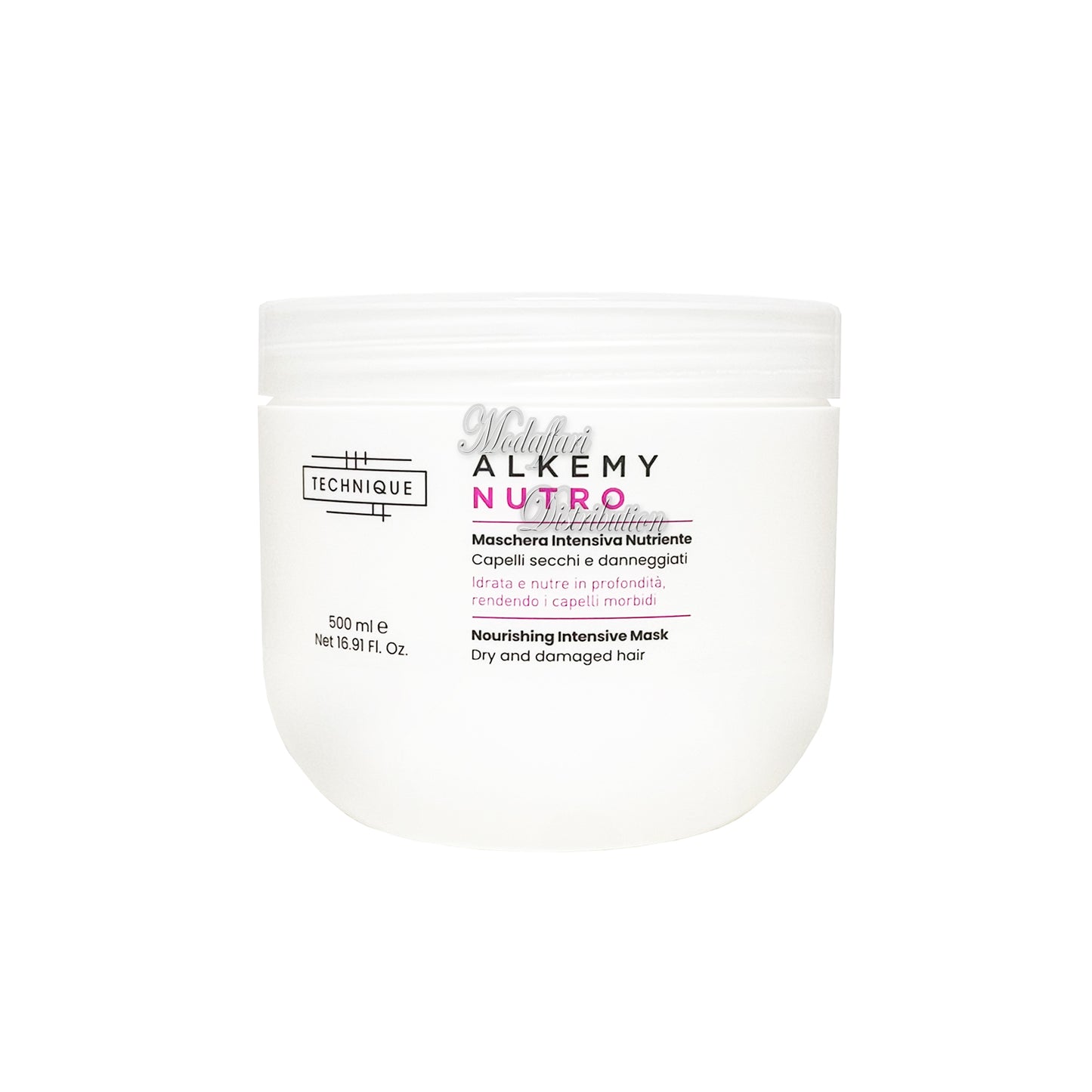 Maschera Intensiva cap. secchi e danneggiati Alkemy Nutro 500 ml Technique