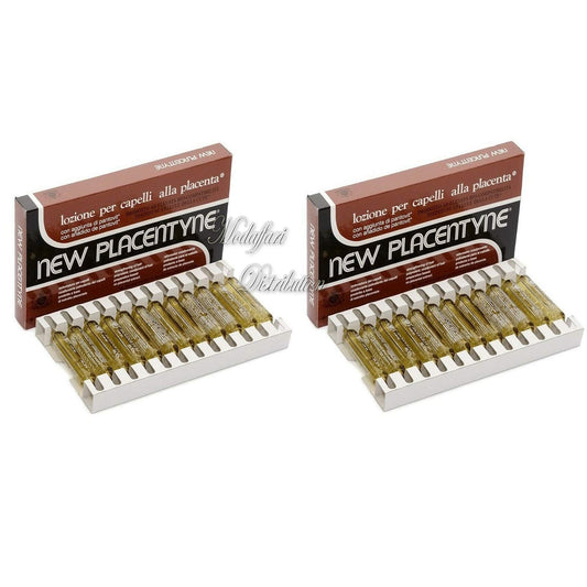 Fiale Anticaduta Alla Placenta New Placentyne Capelli 24 Fiale Ristrutturante Da 10 ML