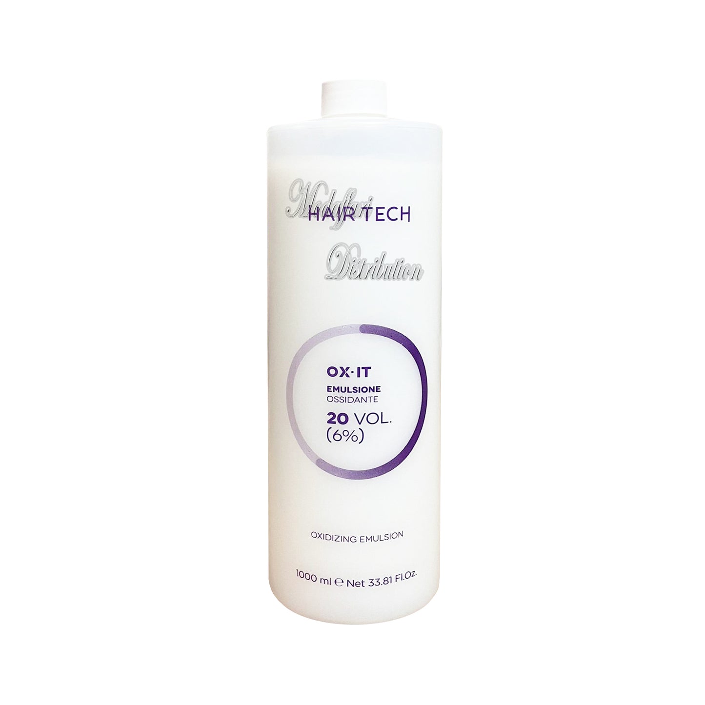 Emulsione Ossidante in Crema, 20 Vol. (6%) e 30 Vol. (9%), 1000 ml, Hair Tech OX·IT