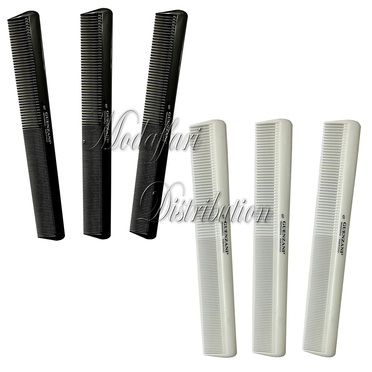 Pettine Accademia 437 Set da 3 Pezzi Guenzani