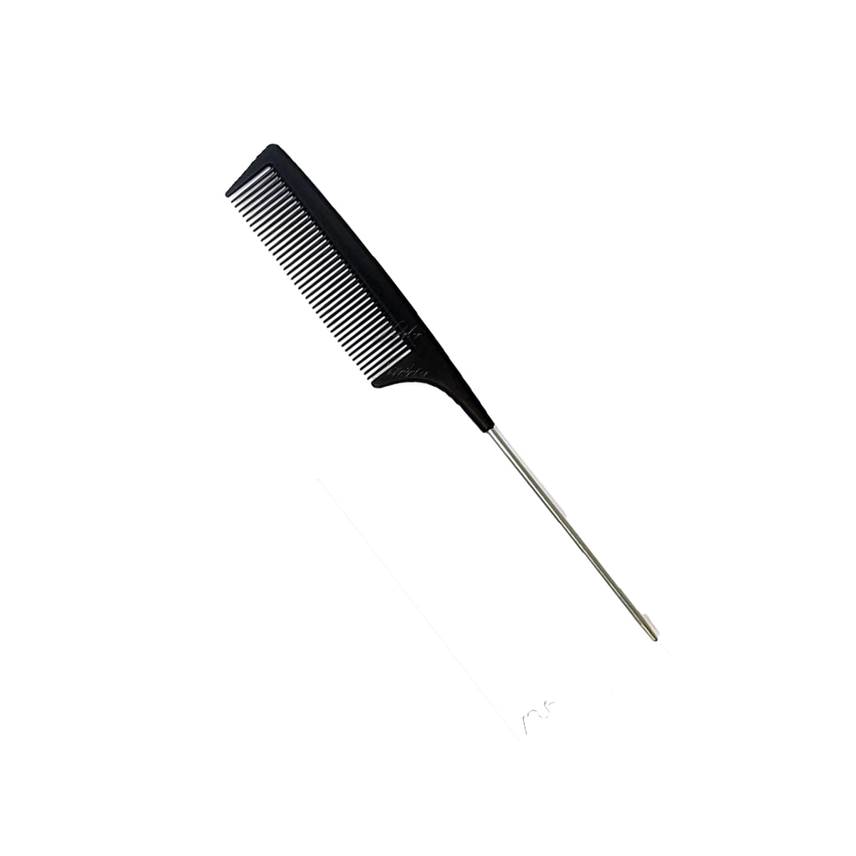 Pettine Coda in Fibra di Carbonio con Coda in Acciaio