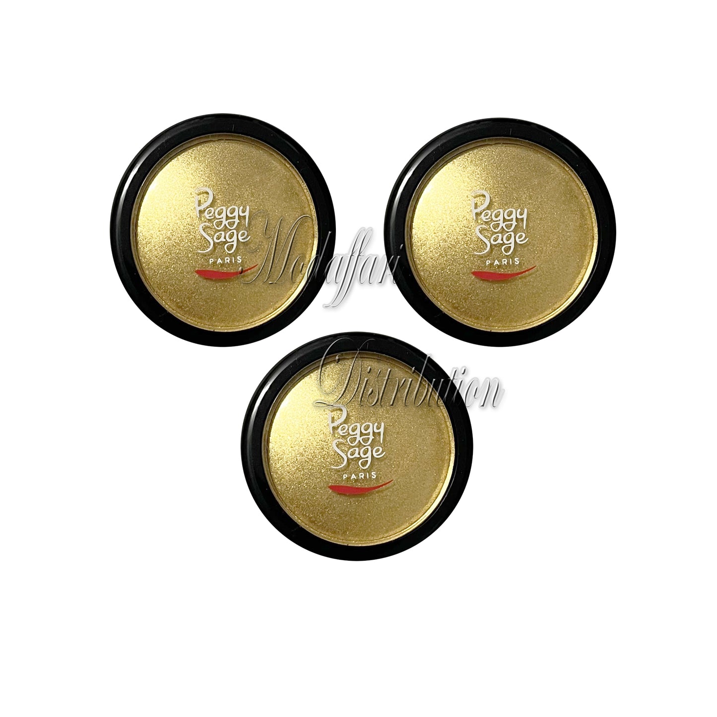 Polvere di stella dorè Makeup Occhi 3pz Peggy Sage 880055 Finish Shimmer Dorato