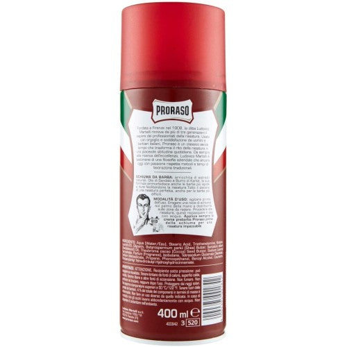 Schiuma da barba per barbe dure Proraso 400ml 2pz