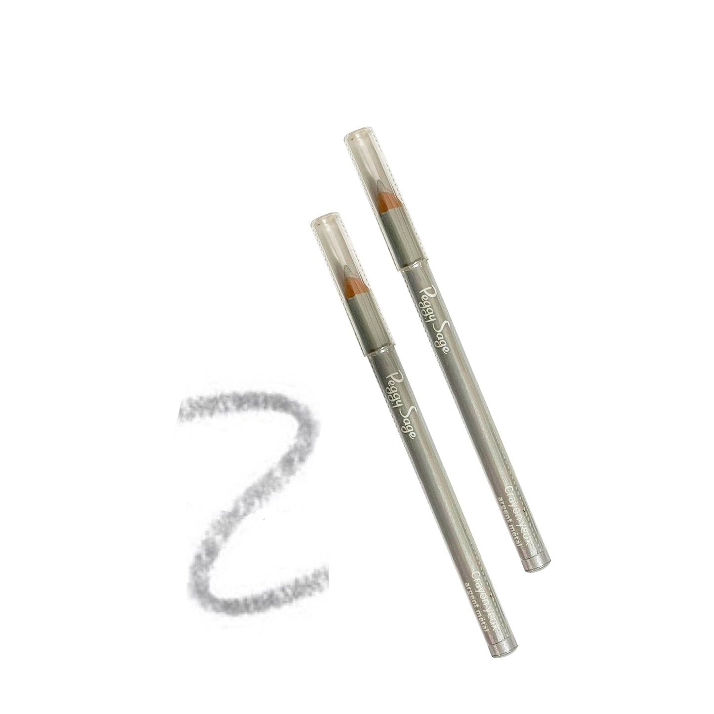 Matita Occhi Argento Metallico 2 Pezzi Peggy Sage 131010