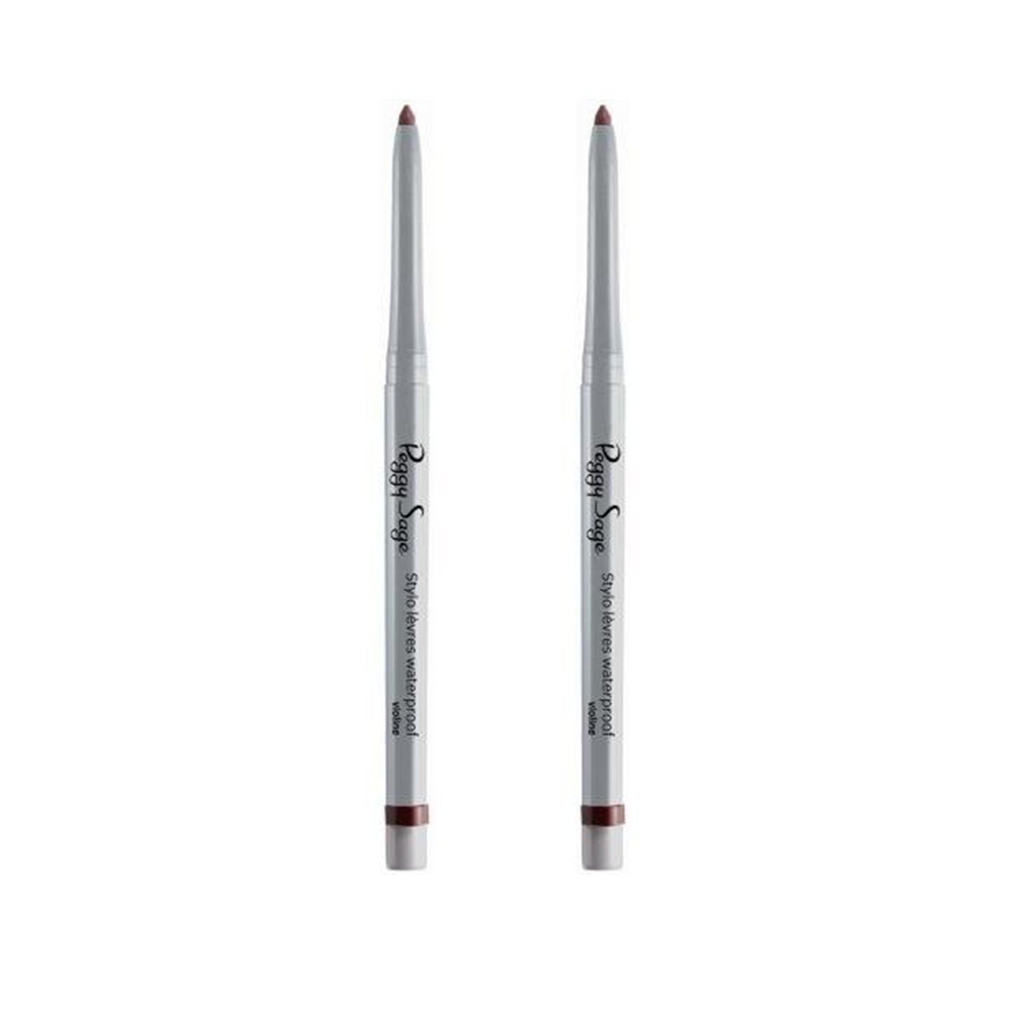 Matita contorno labbra Waterproof - violine 2pz Peggy Sage 131510
