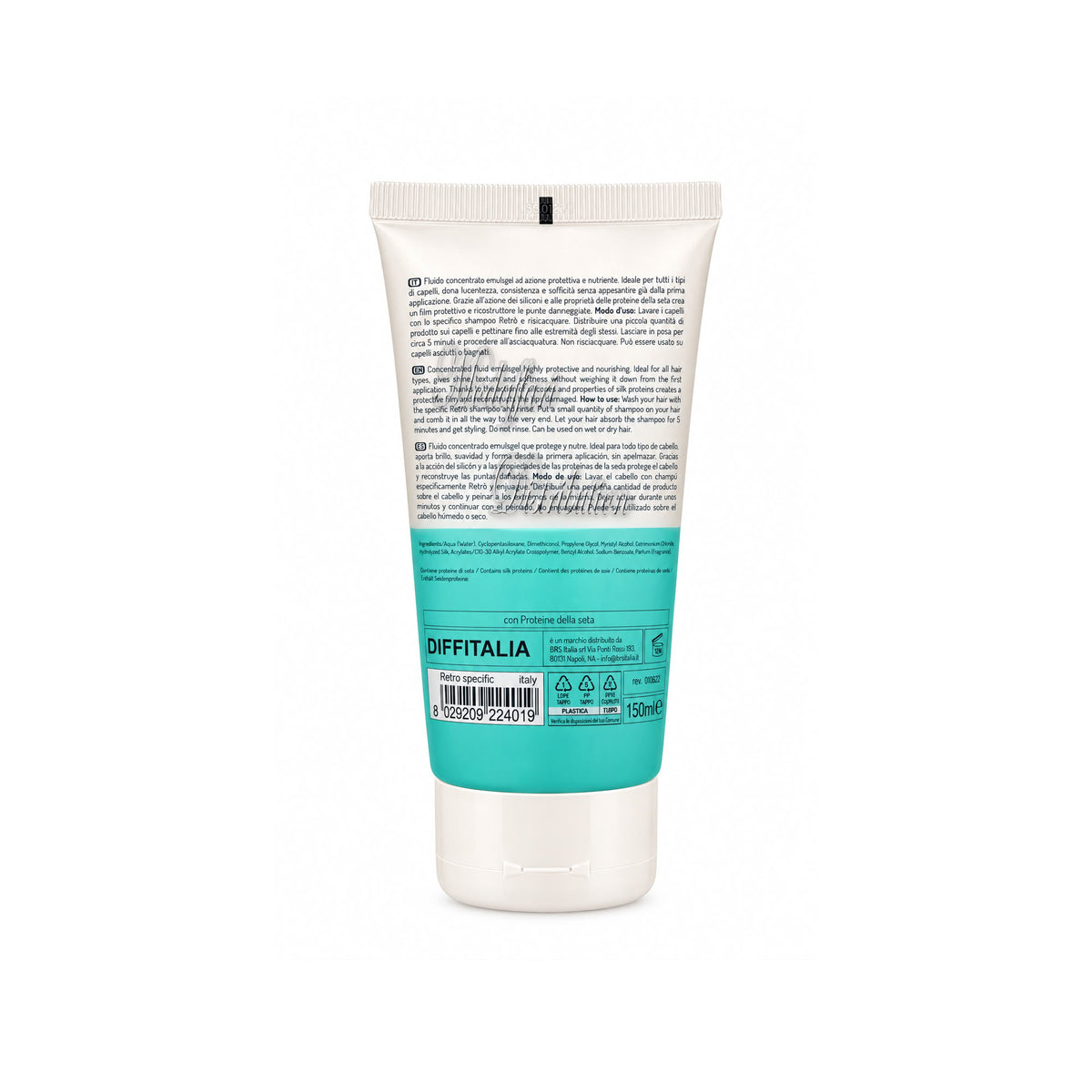 Crema per Capelli Ricostruttore Istantaneo Silk Cream 150ml Retrò Specific