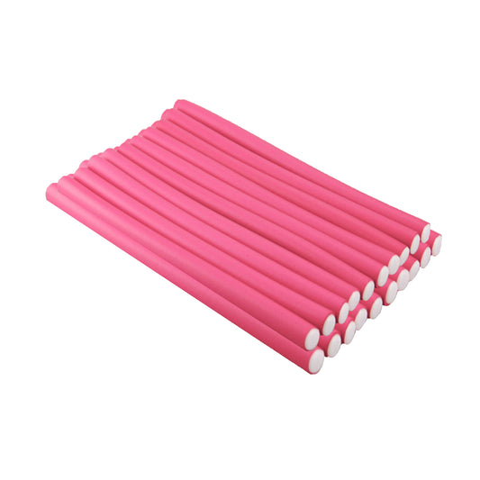 20 BIGODINI ROLLER PROFESSIONALI Morbidi Flessibili Acconciatura Ricci Ø 13 mm