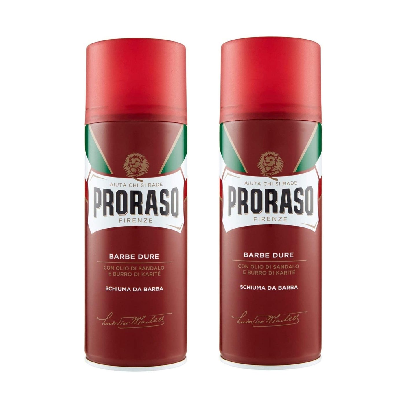Schiuma da barba per barbe dure Proraso 400ml 2pz