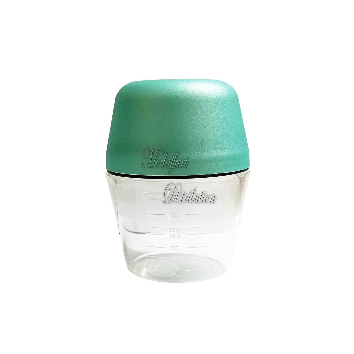 Shaker Graduato per Tinta, Multiuso, Capacità 200ml, Trasparente con Coperchio