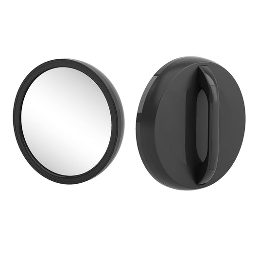 Specchio rotondo per parrucchieri con impugnatura posteriore